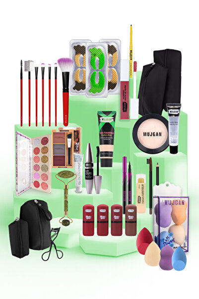 MUJGAN Ilkbahar Makyaj Seti 53 Parça Beyaz Ten