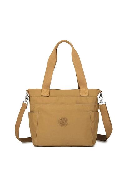 SMART BAGS Дамска чанта за през рамо с набръчкан плат