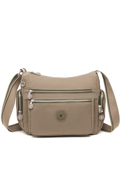 SMART BAGS Kadın Postacı Çantası Krinkıl Kumaş Suya Dayanıklı Yüzey