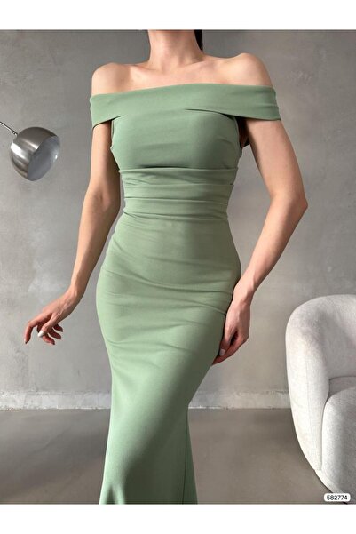 OXEDCO Γυναικείο βραδινό φόρεμα από κρεπ ύφασμα Homecoming