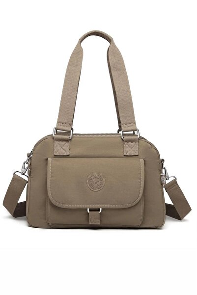 SMART BAGS Geantă de mână pentru femei Crinkle Fabric, rezistentă la apă, cu mai multe compartimente