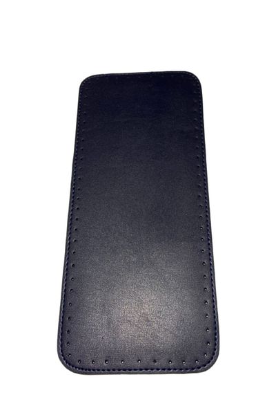 Lady Moss قاعدة حقيبة مستطيلة باللون الأزرق الداكن 12x27