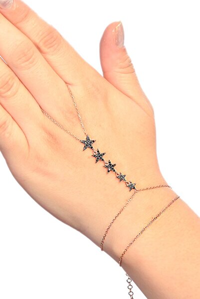 BY BARUN SİLVER Kadın 925 Ayar Gümüş  Şahmeran - Rose BL-0030
