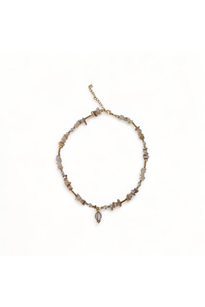 Hedea قلادة أناقة فوق المساء باللون الأصفر الكريمي