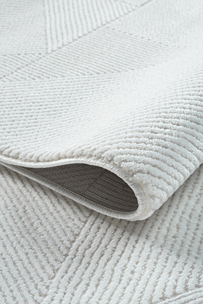 Mariesse Home Bambu Dokulu Modern Sık Dokuma Koridor Kesme Yolluk Dokuma Maki...