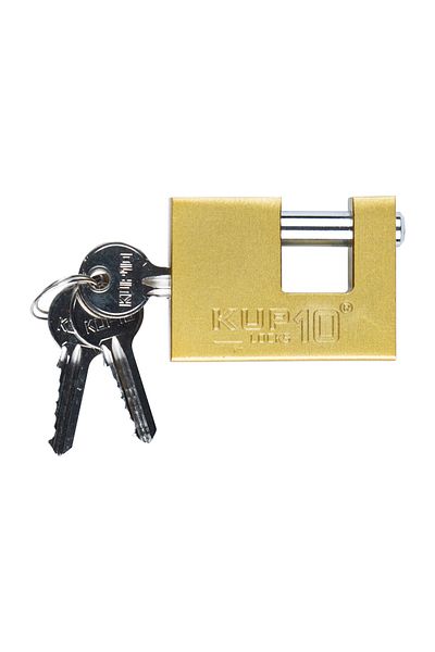 Kupa 70 mm Steel Kup10 Sliding Shaft Padlock