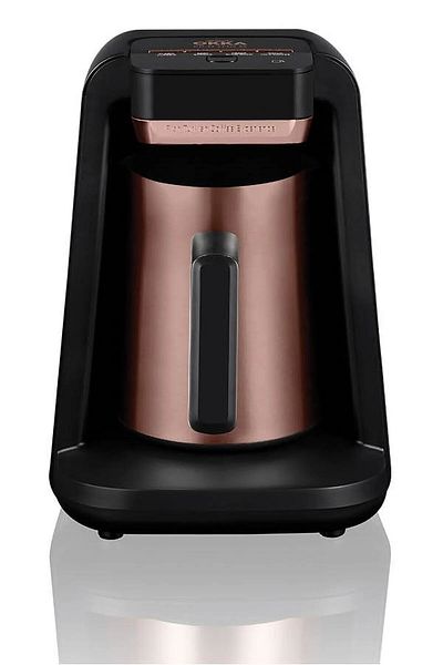 Arzum OK0012-K/OK0018-K Okka Rich Spin M Steel Coffee Pot Turkish Coffee Machine with Milk