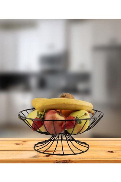 nilşah Freesia Footed Fruit Bowl
