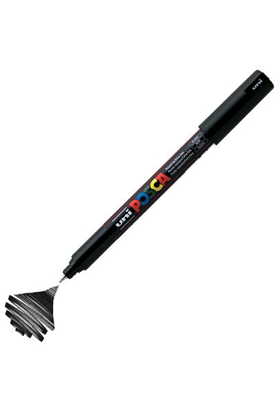 Uni Posca Marker PC-1MR Ultra Fine 0.7mm Black