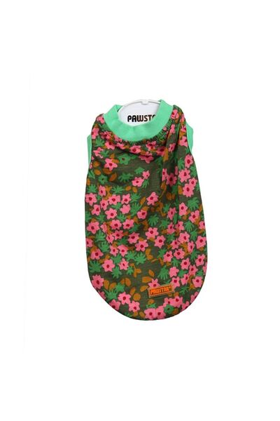 Pawstar Flower Kedi Köpek Tişörtü