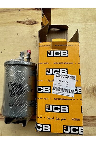 Jcb Orijinal Yakıt (MAZOT) Filtresi Alttaki 320/a7170