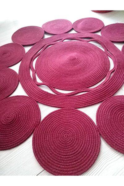 DENİZ YILDIZI DESİNG KORDON İP DESENLI KAPI ÖNÜ, PASPAS, BANYO PASPASI, BALKON PASPASI / Hediyelik, Ev Eşyası.