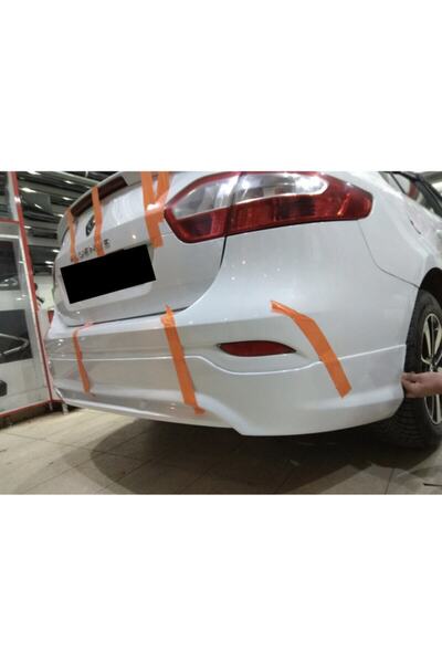 smartspoyler Renault Fluence Makyajsız Arka Tampon Eki Boyasız