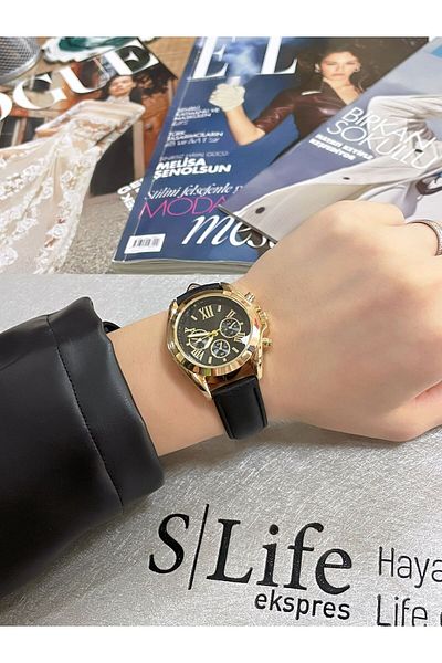 LOOQ Roman Numeral Strap Cord Women's Wristwatch