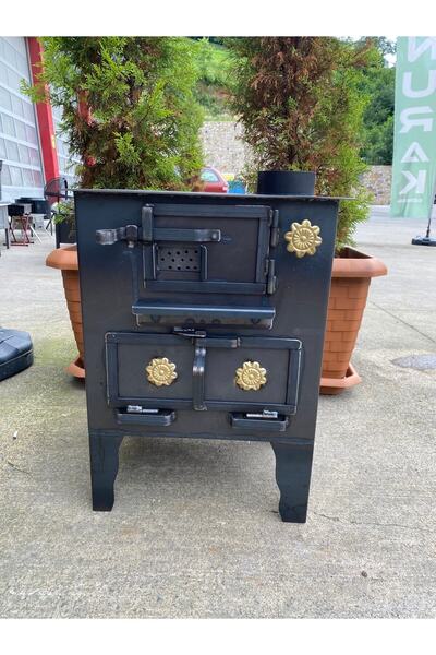 Nurak Kuzine Soba Nurak Ekonomik Boyut Kömür Odun Kuzinesi