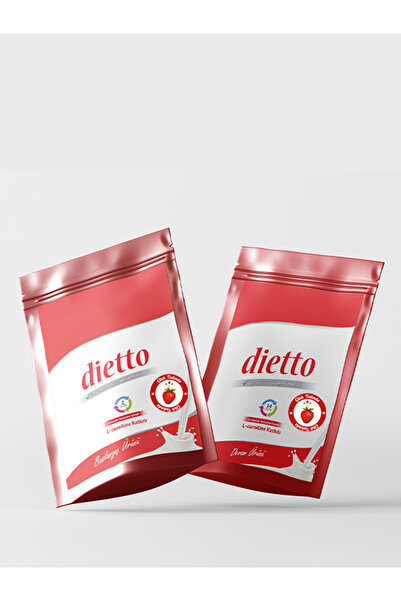Dietto 16 Günlük Çilek Aromalı Set - L Carnitine Katkılı