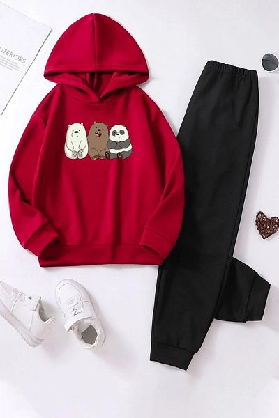 MODARAMA Teddy Bear Printed Children's Set