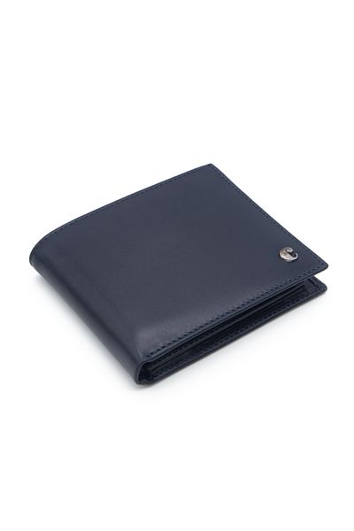 Cacharel Δερμάτινο ανδρικό πορτοφόλι Navy Blue 72062