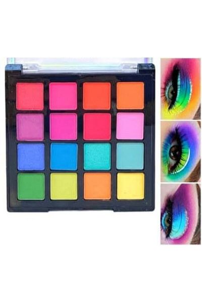 ASTER BEAUTY Neon Eyeshadow - Ab Rose Model