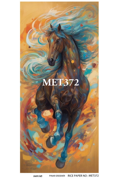 LİNEART Pirinç Dekopaj Kağıdı No:MET372- 29X42cm