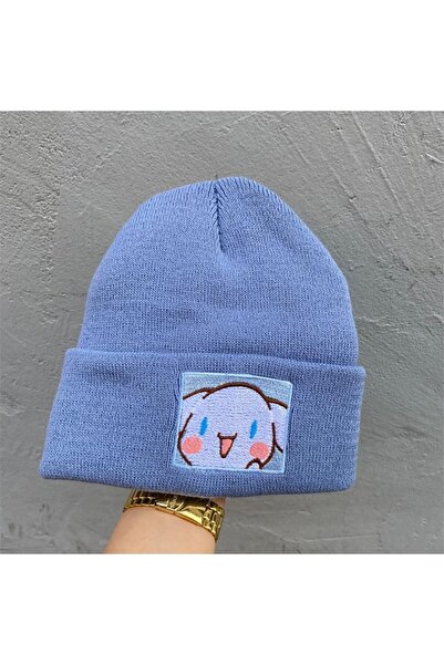 facnspt Kawaii Sanrio – Cinnamoroll Blue Face Patch Hat