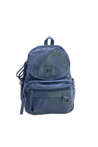 Baginn Rucsac Y.S.Leather mini pentru damă Geantă din piele vegana