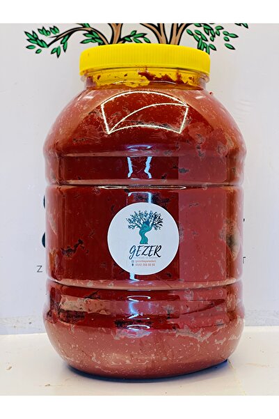 GEZER Ev Yapımı Karışık Biber Salçası 5KG