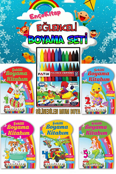GÖNÜL YAYINCILIK 3-7 Yaşa Uygun Eğitici Boyama Ve Etkinlik Seti