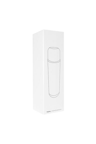 S-LINK Sl-Tm1977 فضي غير لامع 750 مل داخلي 304 خارجي 201 ترمس من الفولاذ المقاوم للصدأ قارورة قارورة قارورة