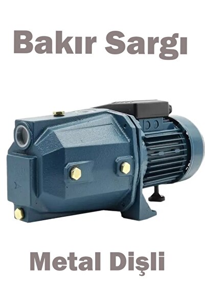 MOONSHOP Tasaruflu Isınmaz Seri Jet100 Pro Bakır Sargı 1Hp Su Pompası Motoru ...