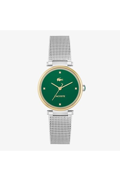 Lacoste 2001348 Quartz Çelik Gri Yeşil Kadran 30 Mm Kadın Kol Saati