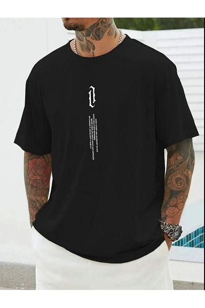 Medinenur Ανδρικό T-shirt - Κάθετη στάμπα