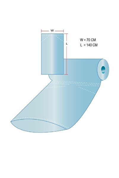 EgsPlastik Kuru Temizleme Elbise Poşeti 70x140 Cm (275 ADET)