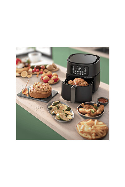 Philips Fritöz HD9285/96 Airfryer 5000 Serisi XXL Connected Siyah 536Bseri