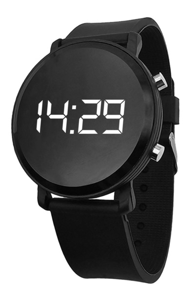 tutkanstore Çocuk Kol Saati Siyah Erkek Kız Uyumlu Kol Saati Unisex Kol Saati