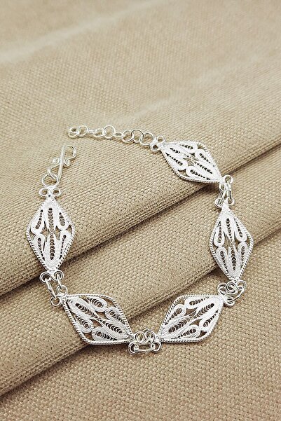 Oruçoğlu Gümüşçülük 925 Ayar Gümüş Mardin Midyat Yöresel Telkari El Işçiliği 3'lü Takım&set