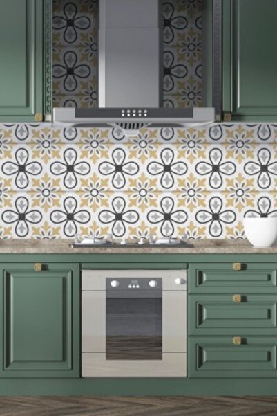 Evbuya Adhesive Foil Can Be Used with Kitchen Countertop Covering, Stovetop Covering, Detergent and Water