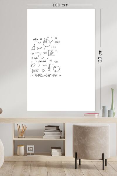 Pi Papers Akıllı Kağıt - 120x100 Cm Beyaz, 2 Adet Kendiliğinden Tutunan, Stat...