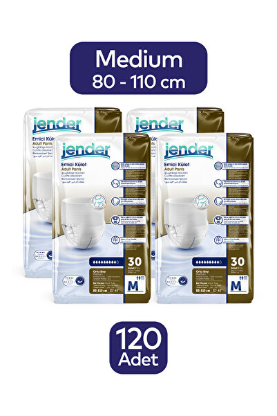 JENDER Emici Külot Medium 120 Adet