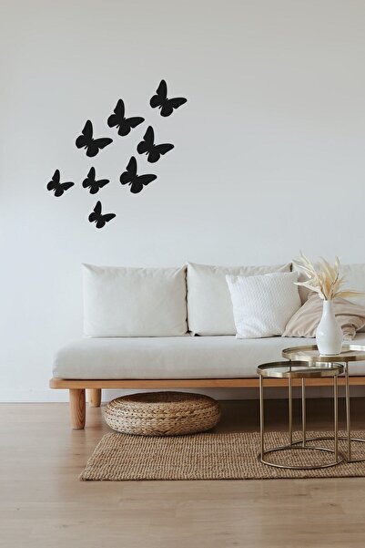 Decorative Wooden Butterfly Wall Ornament