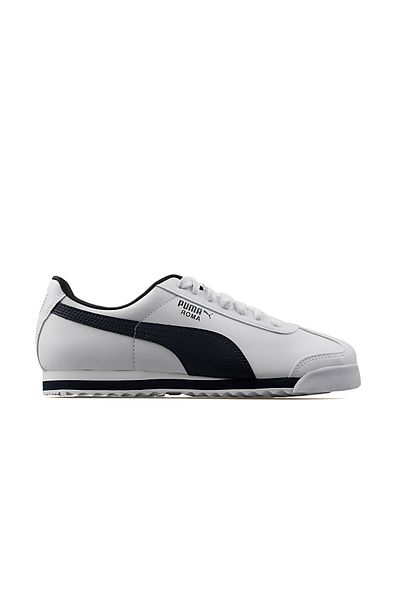 Puma White Unisex Shoes35357212 Roma Basic