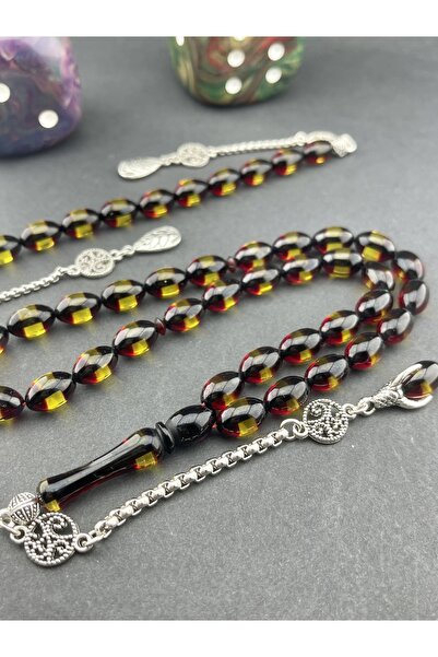 KEHRİBARGRAM Set de mărgele de rugăciune și Zaza de chihlimbar Vernier