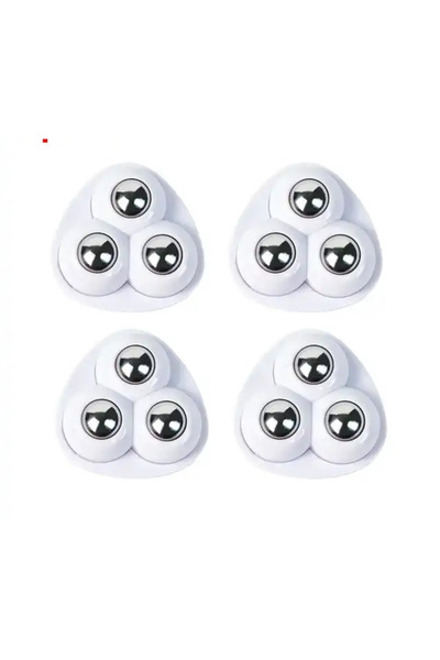 MİMOZA PARK Pratik 4 lü 360 Derece Döner Tekerlek Bilyeli Eşya Kaydırma Apara...