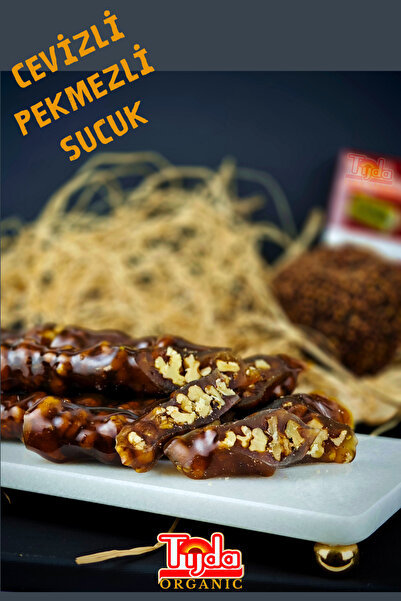 TİJDA Servili Cevizli Doğal Köy Pekmezli Sucuk Köme Orcik 700 Gr.