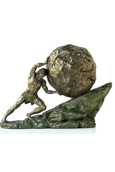 Dekoratif Sisyphus Biblosu, Ofis Dekorasyon, Dekoratif Biblo, Hediyelik Biblo Objeler