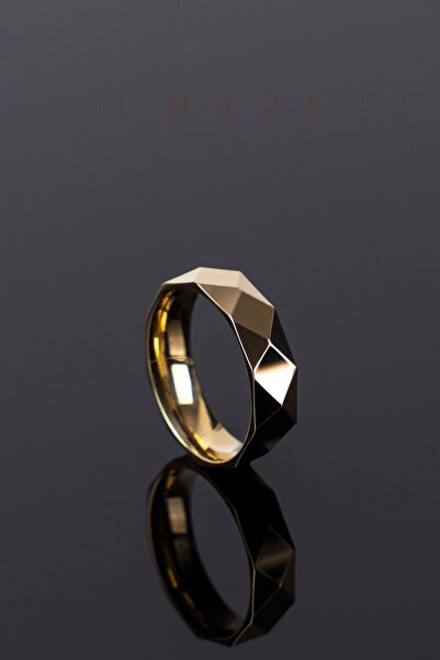 Unaze Prizma Gümüş Alyans   Prizma Yüzük  925 Ayar Gümüş Alyans   Nişan Yüzüğü