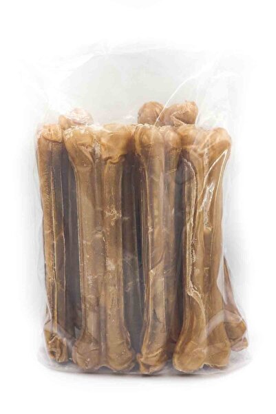 Eva & Wall-e Doğal Köpek Pres Kemiği Naturel 10'lu 21 cm Orta Irk Ve Büyük Irk Köpekler 150 gr