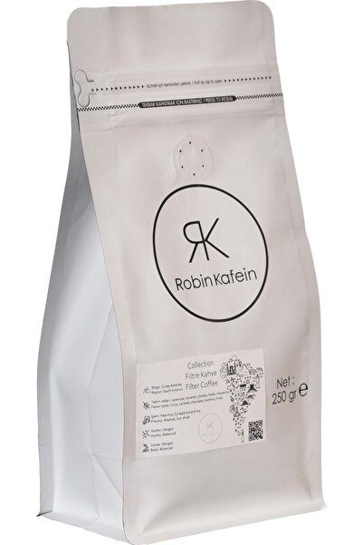 Robin Kafein Taze Çekilmiş Filtre Kahve 250 gr