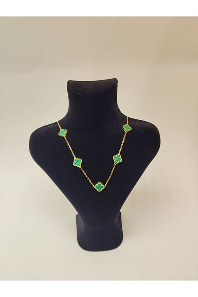 vitrinshop Inclined Velvet Neck Mannequin Set