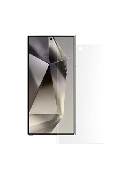 NANOSPACE Samsung Galaxy S24 Ultra İle Uyumlu Nano Esnek Cam Ekran Koruyucu